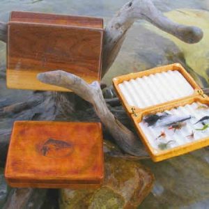 Handcrafted Wood Fly Box