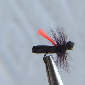 Glenbow Fly Fishing - Ant, Black Foam Pattern (Hi-Vis) -