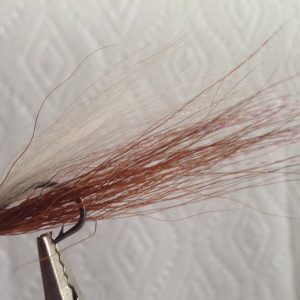 Clouser Minnow Brown/White -Size 2