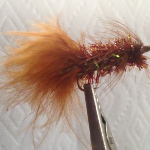 Crystal Bugger Brown -Size 8